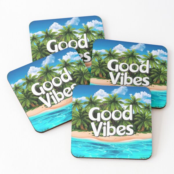 Item preview, Good Vibes On A Tropical Island designed and sold by TheArtOfPat.