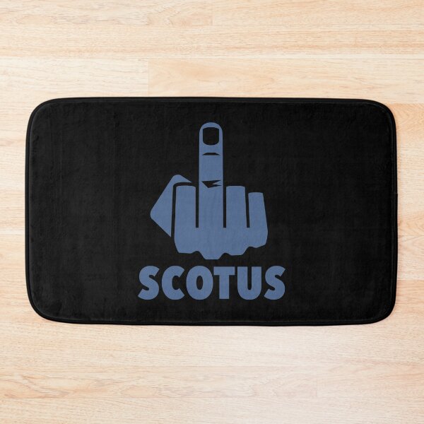 Item preview, FCK Scotus - censored with middle finger - steel blue designed and sold by Thelittlelord.
