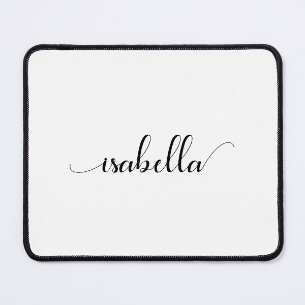 Item preview, Isabella - Custom name on delicate black cursive font designed and sold by To the Lua.