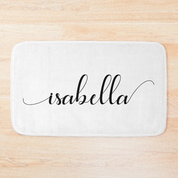 Item preview, Isabella - Custom name on delicate black cursive font designed and sold by To the Lua.