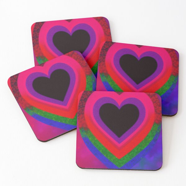 Item preview, Abstract Hearts Art designed and sold by TheDarkWardrobe.
