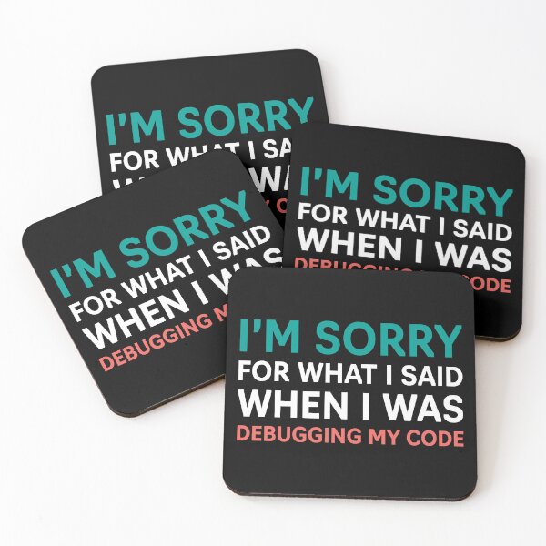 Item preview, DEBUGGING MY CODE designed and sold by Office Geek Shop.