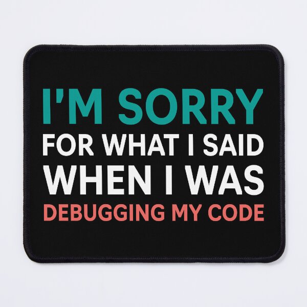 Item preview, DEBUGGING MY CODE designed and sold by Office Geek Shop.