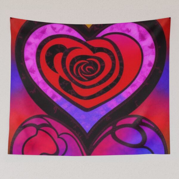Item preview, Abstract Hearts Art designed and sold by TheDarkWardrobe.