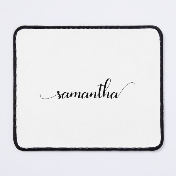 Item preview, Samantha - Custom name on delicate black cursive font designed and sold by To the Lua.