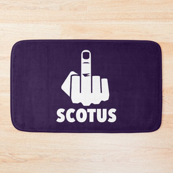 Item preview, FCK Scotus - censored with middle finger - stark white designed and sold by Thelittlelord.