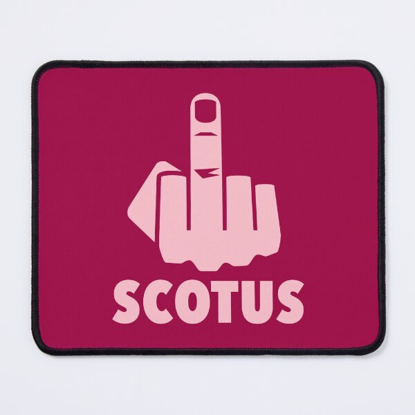 Item preview, FCK Scotus - censored with middle finger - soft pink designed and sold by Thelittlelord.
