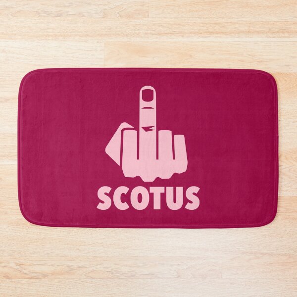 Item preview, FCK Scotus - censored with middle finger - soft pink designed and sold by Thelittlelord.