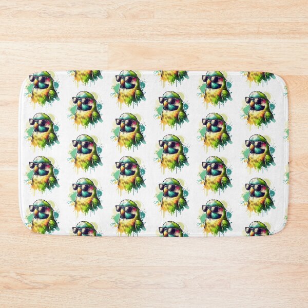 Item preview, Lineolated Parakeet Wearing Sunglasses  designed and sold by TheAnimalZ00.