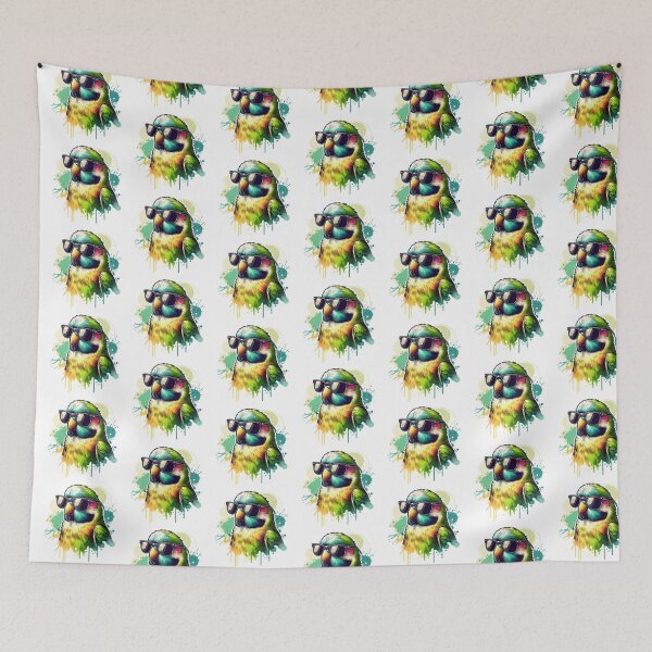 Item preview, Lineolated Parakeet Wearing Sunglasses  designed and sold by TheAnimalZ00.