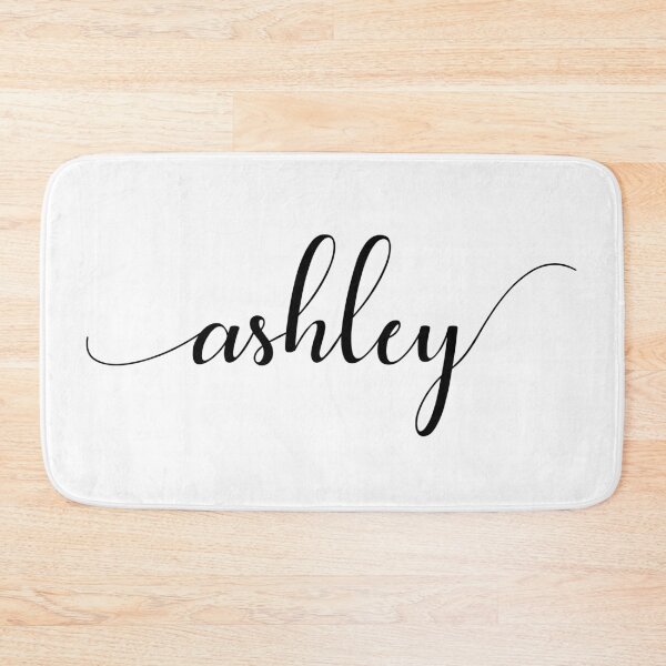 Item preview, Ashley - Custom name on delicate black cursive font designed and sold by To the Lua.
