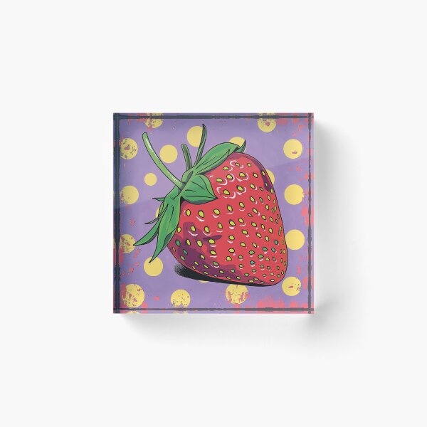 Item preview, Strawberry Pop Art 1 designed and sold by AstroRisq.