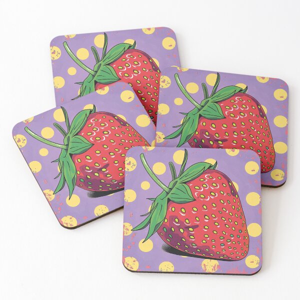 Item preview, Strawberry Pop Art 1 designed and sold by AstroRisq.