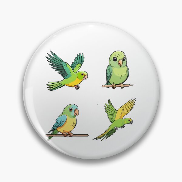 Item preview, Lineolated Parakeet Birds designed and sold by TheAnimalZ00.