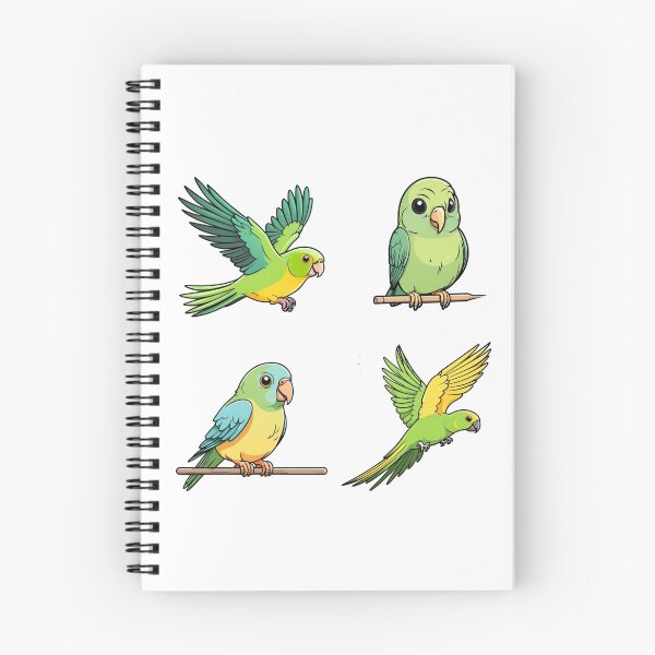 Item preview, Lineolated Parakeet Birds designed and sold by TheAnimalZ00.