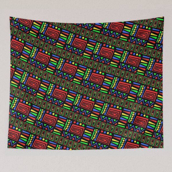 Item preview, Colorful Kids Fun Bright Kiddie Color Pattern designed and sold by EvergreenMotifs.