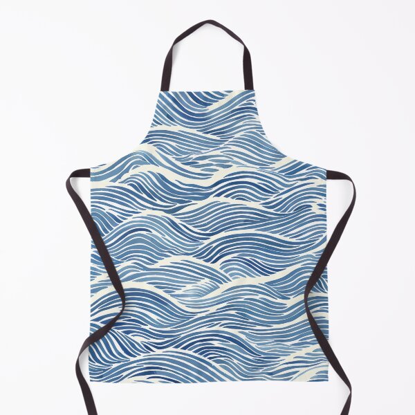 Item preview, Blue Watercolor Waves designed and sold by NesaArtSpace.
