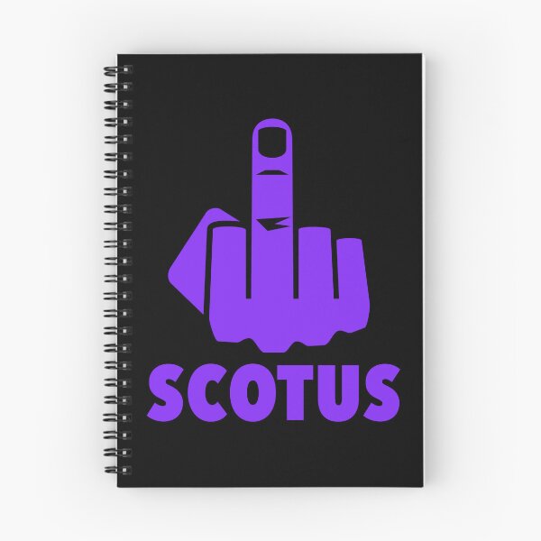Item preview, FCK Scotus - censored with middle finger - purple designed and sold by Thelittlelord.
