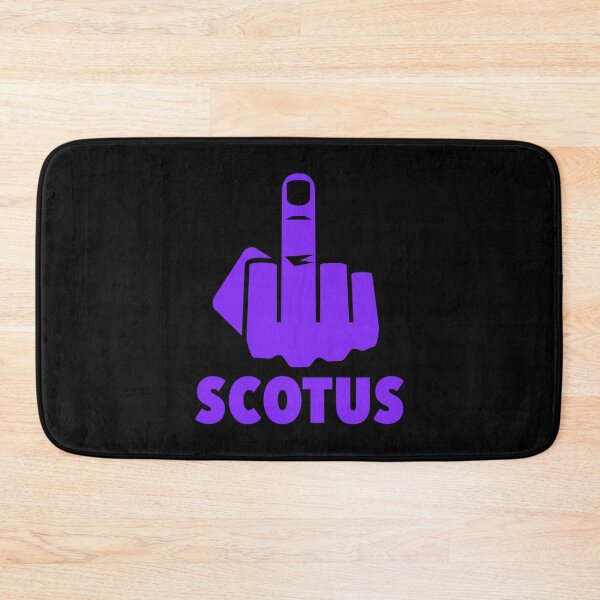 Item preview, FCK Scotus - censored with middle finger - purple designed and sold by Thelittlelord.