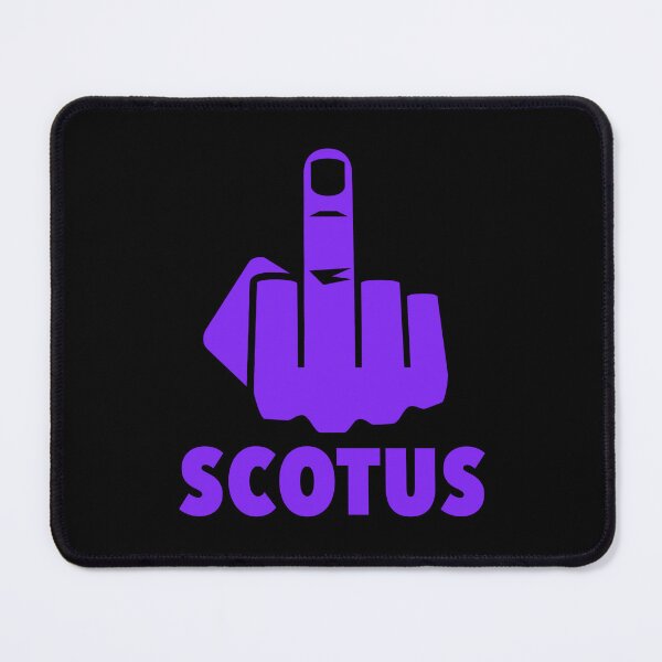 Item preview, FCK Scotus - censored with middle finger - purple designed and sold by Thelittlelord.