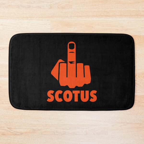 Item preview, FCK Scotus - censored with middle finger - orange designed and sold by Thelittlelord.
