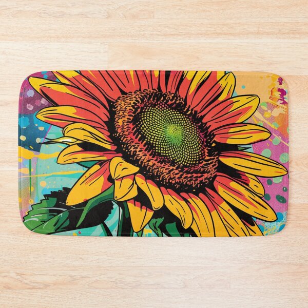 Item preview, Sunflower Pop Art 1 designed and sold by AstroRisq.