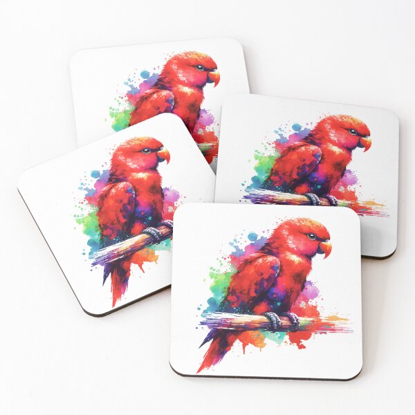 Item preview, Watercolor Red Lory designed and sold by TheAnimalZ00.