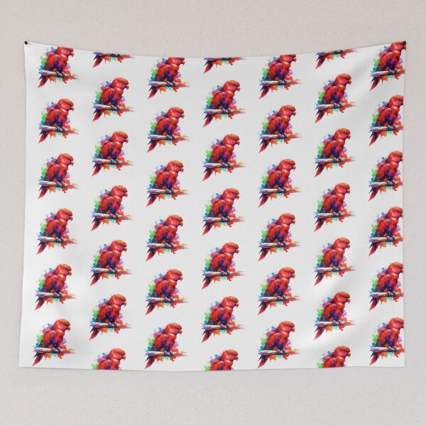 Item preview, Watercolor Red Lory designed and sold by TheAnimalZ00.