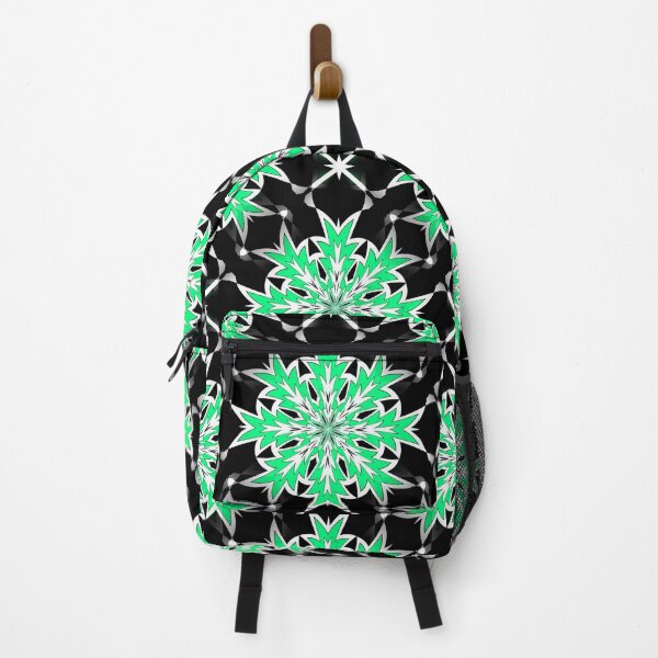 Item preview, Bizarre Geometric Seamless Pattern Green White Black designed and sold by taiche.