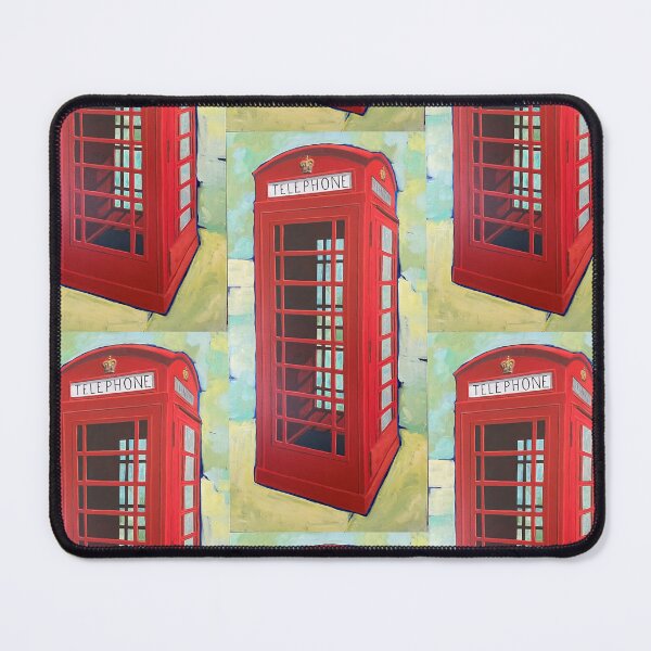 Item preview, Old Red Phone Booth designed and sold by artthatrocks.