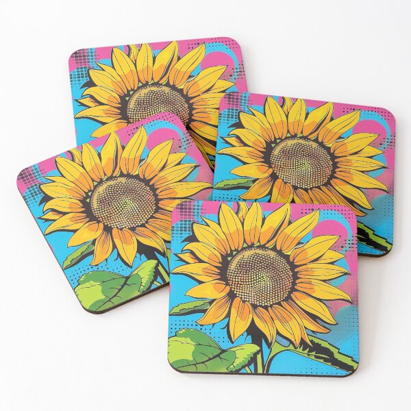 Item preview, Sunflower Pop Art 2 designed and sold by AstroRisq.