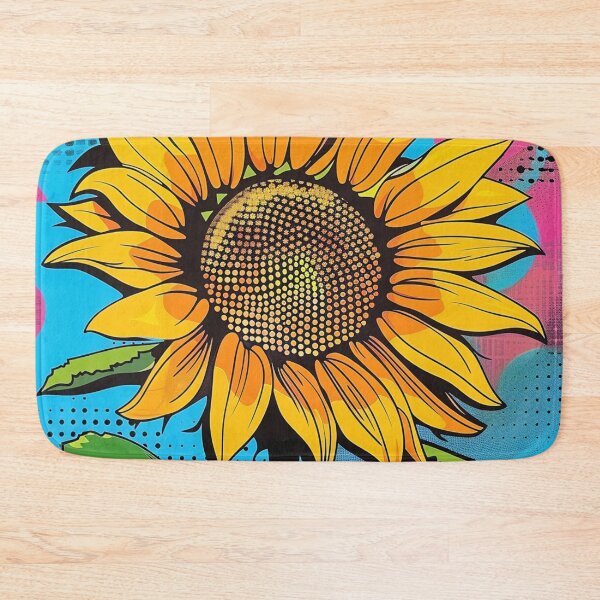 Item preview, Sunflower Pop Art 2 designed and sold by AstroRisq.