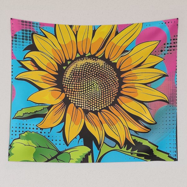 Item preview, Sunflower Pop Art 2 designed and sold by AstroRisq.