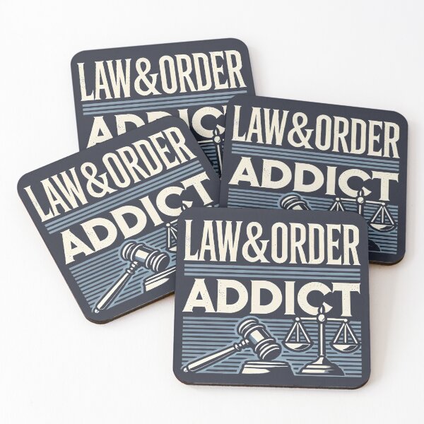 Item preview, Law And Order Addict designed and sold by Shrouded Unraveled.