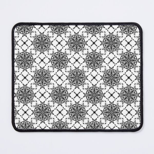 Item preview, Bizarre Geometric Seamless Pattern Grey Black White designed and sold by taiche.