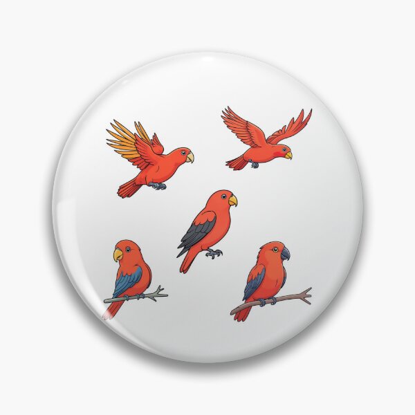 Item preview, Red Lory Birds designed and sold by TheAnimalZ00.