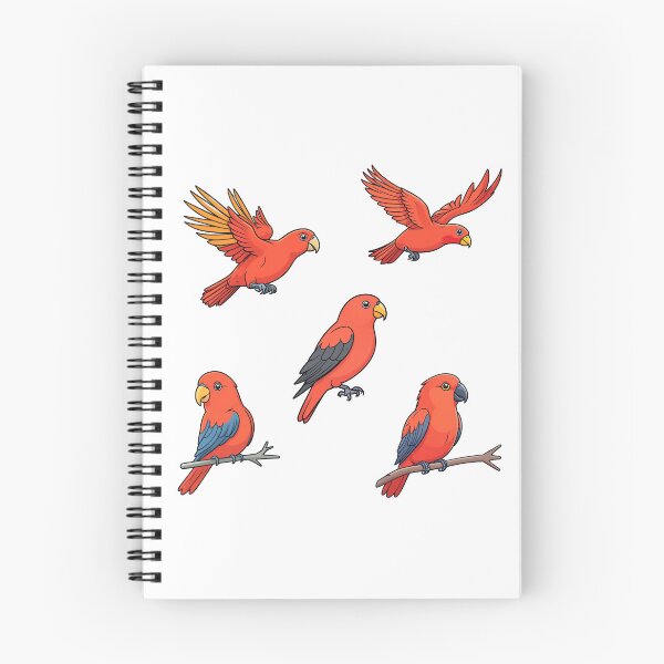Item preview, Red Lory Birds designed and sold by TheAnimalZ00.