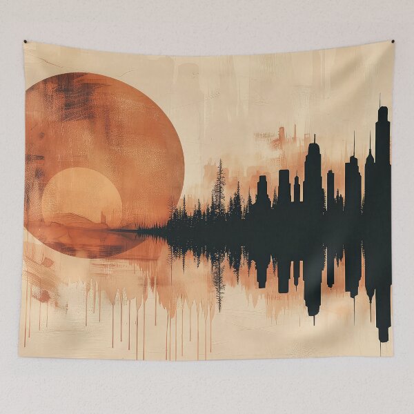 Item preview, Boho Abstract designed and sold by NeoNebulaArt.