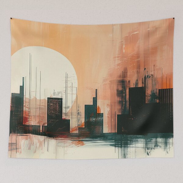 Item preview, Boho Abstract designed and sold by NeoNebulaArt.