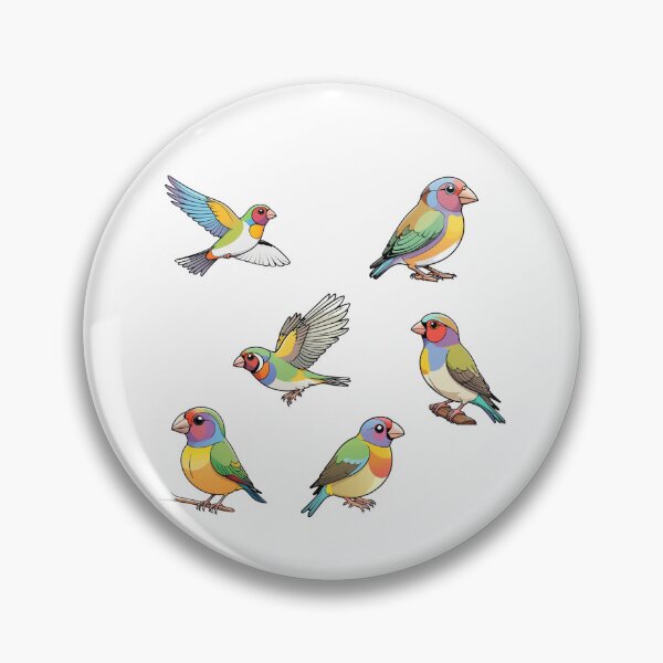 Item preview, Gouldian Finches designed and sold by TheAnimalZ00.