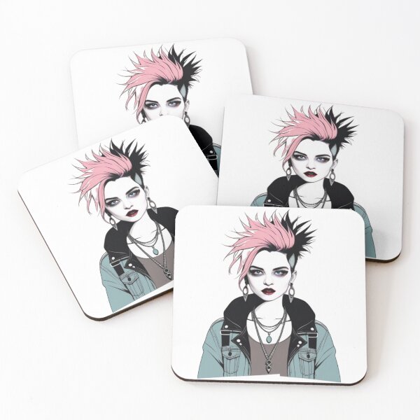 Item preview, punk girl designed and sold by Algaefield.