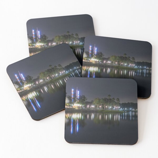 Item preview, Downtown Celebration, Florida at Night 1 designed and sold by jrtwynam.