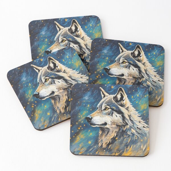 Item preview,  "Cosmic Lone Wolf" designed and sold by Artisticanvas.
