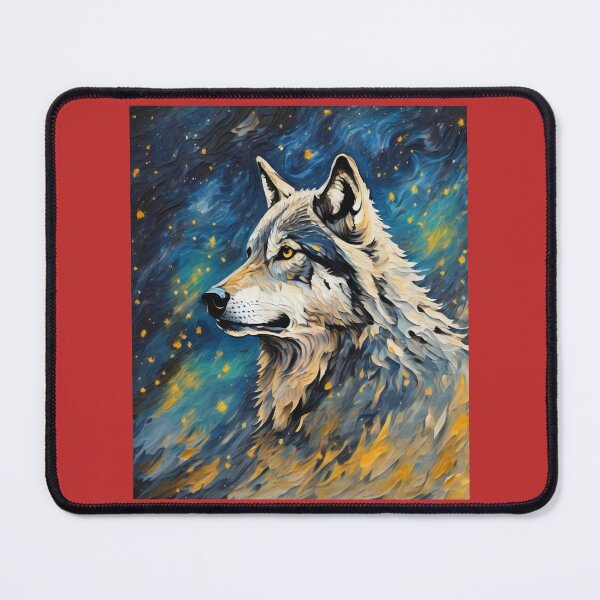 Item preview,  "Cosmic Lone Wolf" designed and sold by Artisticanvas.