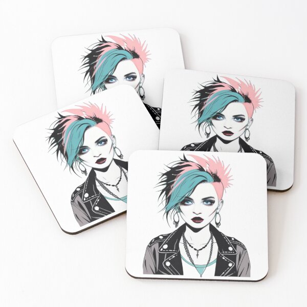 Item preview, punk girl-2 designed and sold by Algaefield.