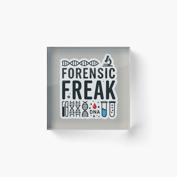 Item preview, Forensic Freak designed and sold by Shrouded Unraveled.