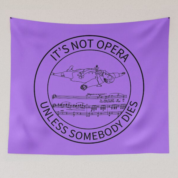 Item preview, It’s Not Opera 2 designed and sold by ClaireBillson.