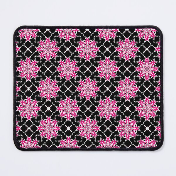 Item preview, Bizarre Geometric Seamless Pattern Magenta Pink White Black designed and sold by taiche.