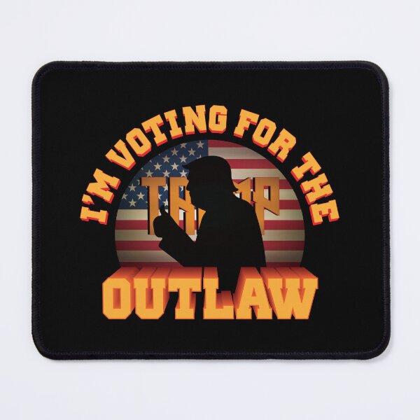 Item preview, I'm Voting For The Outlaw - 2024 Election designed and sold by Whimsical Thinker.