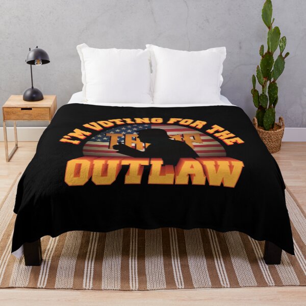Item preview, I'm Voting For The Outlaw - 2024 Election designed and sold by Whimsical  Thinker.